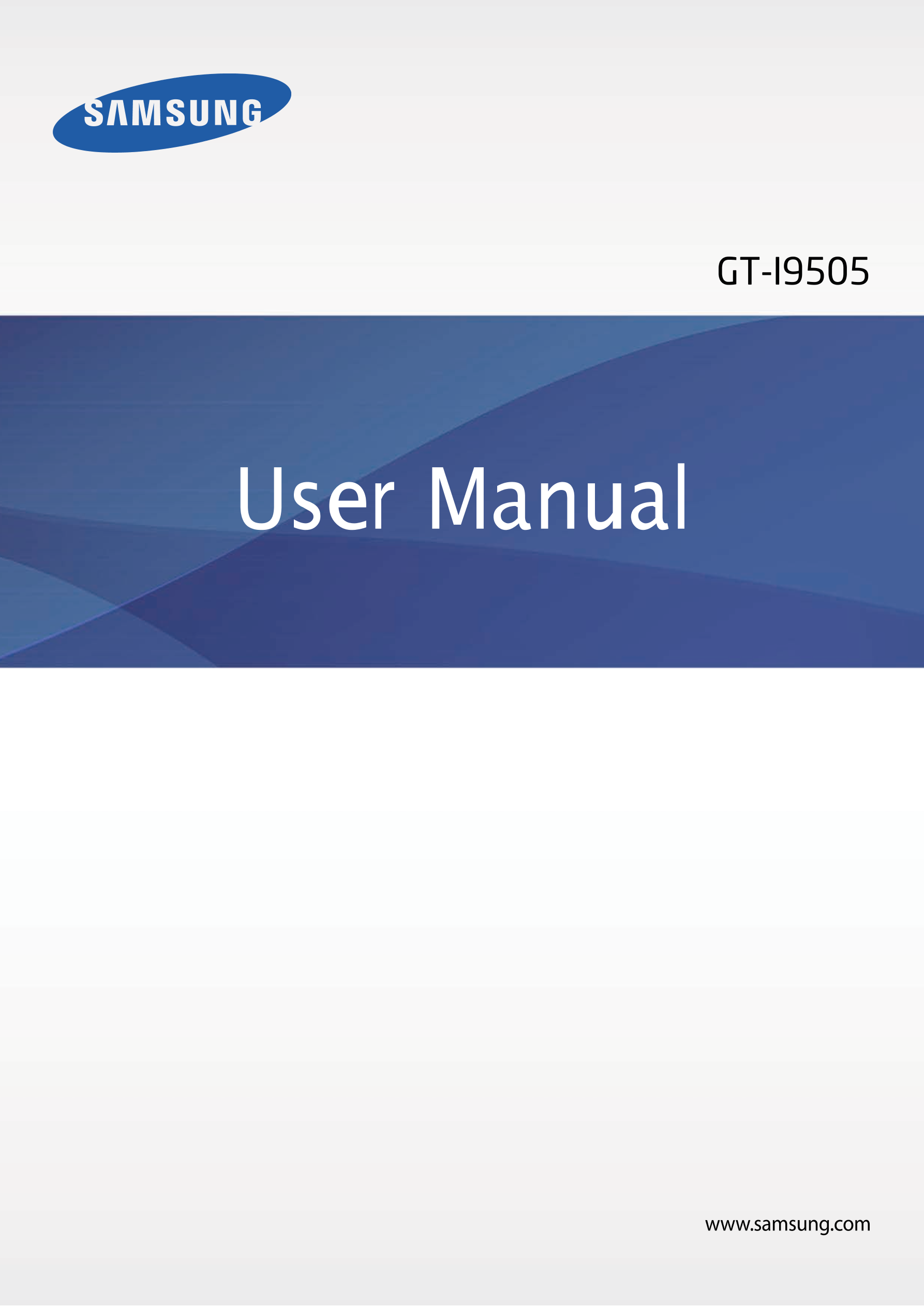 User Manual For Samsung Galaxy S4 Gt I9505